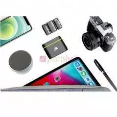 Microphone sans fil Moma Lark M1 petit abeille, un glisser deux, téléphone portable