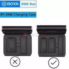 Boîtier de chargement sans fil pour BY-XM6-K46BOX (câble de chargement USB-C inclus)