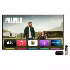 Apple TV 4K HDR 32Go Puce A12 Bionic - Dolby Atmos - Wi-Fi AX/Bluetooth 5.0 - AirPlay - Siri Remote avec clickpad