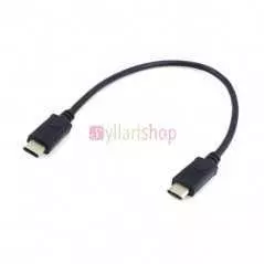 Cable USB-C type-c 3.1 mâle vers mâle pour tablette, téléphone et disque dur