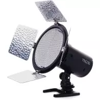 Lumière LED vidéo Yongnuo YN216 Pro studio avec 4 plaques de couleur pour Canon Nikon Sony DSLR + batterie de NP-F750 + chargeur