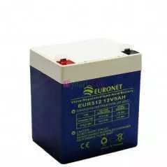 Batterie original 12V 5AH Euronet pour moto et voiture