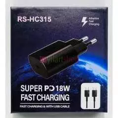 Chargeur téléphone SAMSUNG RS-HC315 NOTE 10 super PD 18W