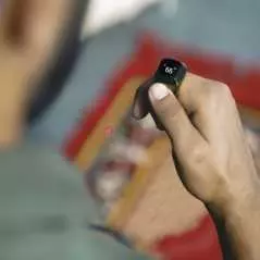 Chapelet intelligente en forme de bague iQIBLA M0220SR pour zikr et tasbih et rappels de temps de prières