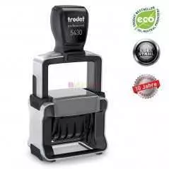 Tampon Dateur Trodat 5430 Metal 41x24mm - Noir
