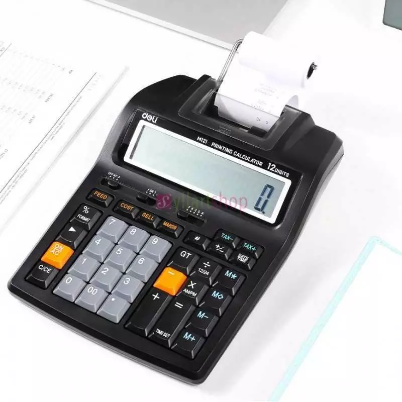 Calculatrice a bande DELI M121-UK