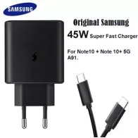 Chargeur Ultra Rapide Samsung 45W Original | USB-C vers USB-C