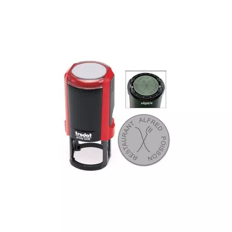 Tampon Trodat Printy 4630 6 lignes personnalisables 30mm
