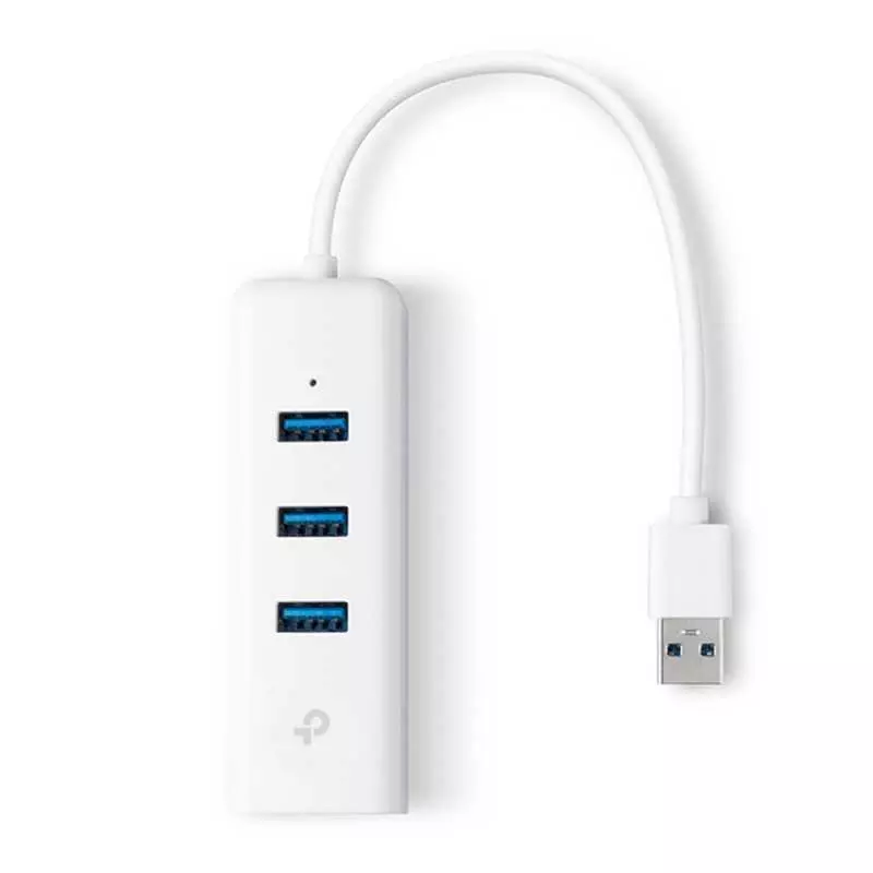Adaptateur TP-LINK UE330 3.0 3 ports USB Gigabit Ethernet jusqu'à 5 Gbit/s