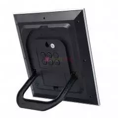 Horloge murale numérique réveil de bureau avec grand écran et fonction de compte à rebours d'affichage de la température