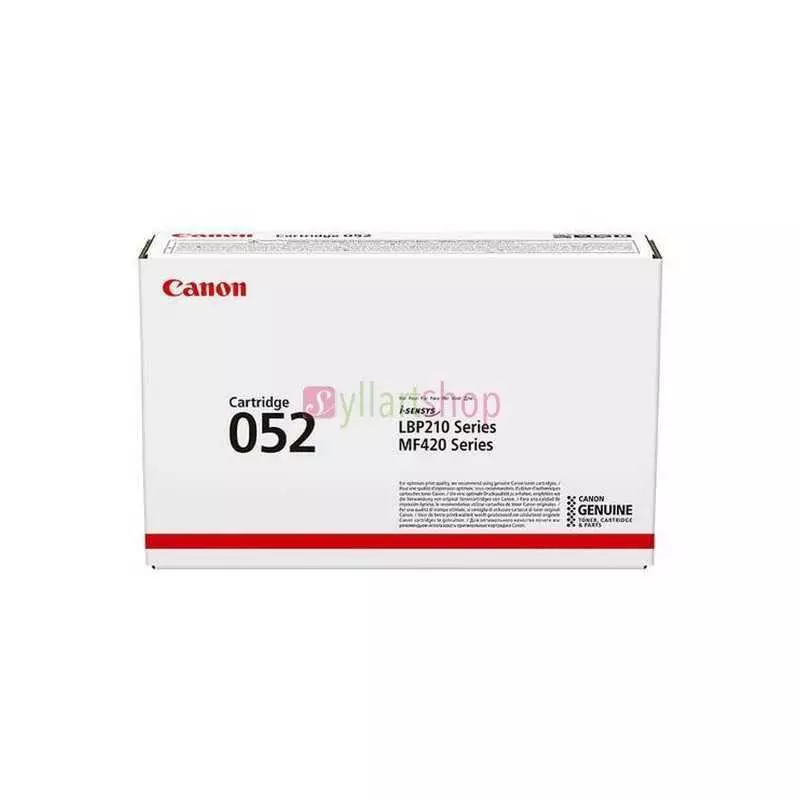 Toner Canon 052 original Noir (3100 pages à 5%)