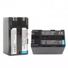 Batterie Canon BP-970G/BP-718/BP-727 pour Canon C500PL C300PL C100 Mark II XF100 XF105 ROUGE Komodo 6K C500 PL G10,G10Hi G15Hi