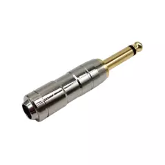 Connecteur jack mono X-058 6,35 mm pour câble de microphone