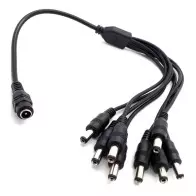 Cable de Raccord Multiprise 8 Alimentations pour Cameras de Surveillance