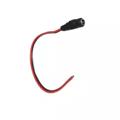 Câble d'alimentation CCTV 5.5mm x 2.1mm, prise femelle, 26cm