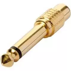 Adaptateur stéréo Jack 6.35MM, 1/4, 3.5MM vers 1/8 MM, femelle