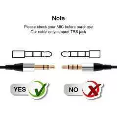 Mini adaptateur secteur DC DC3.5x1.1mm vers Mini USB 5V DC pour camera DSLR
