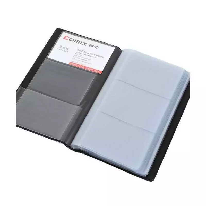 Album carte de visite PVC standard noir 360 unités