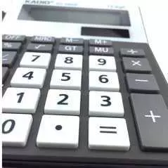 Calculatrice Electronique KADIO KD-3860B 12 Chiffres