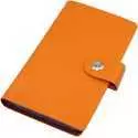 Album carte de visite ou crédit carte d'identité en Cuir étui organiseur 240 Cartes Orange