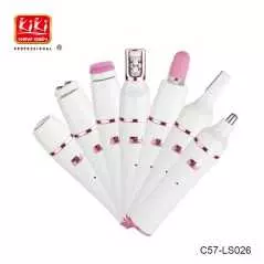Kits de beauté WMARK C57-LS026 pour femme 7 en 1 rechargeables