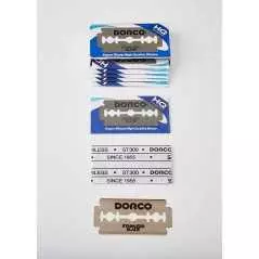Lames de Rasoir Dorco Platinum ST300 x100 | Double Tranchant Acier Inox
