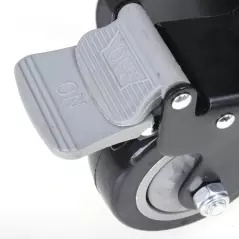 Trépied Yunteng VCT-901 pliable et verrouillable pour éclairage Photo et vidéo 3 roues