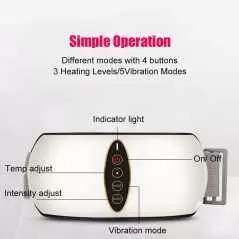 Ceinture amincissante machine  à secouer pour réduire le gros ventre et réduire la graisse abdominale