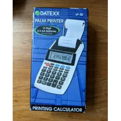Calculatrice d'impression portable Datexx LP-50
