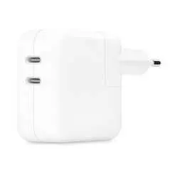 Adaptateur secteur double port USB-C 35W Apple pour iPhone / iPad / MacBook Air