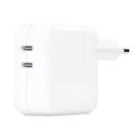 Adaptateur secteur double port USB-C 35W Apple pour iPhone / iPad / MacBook Air