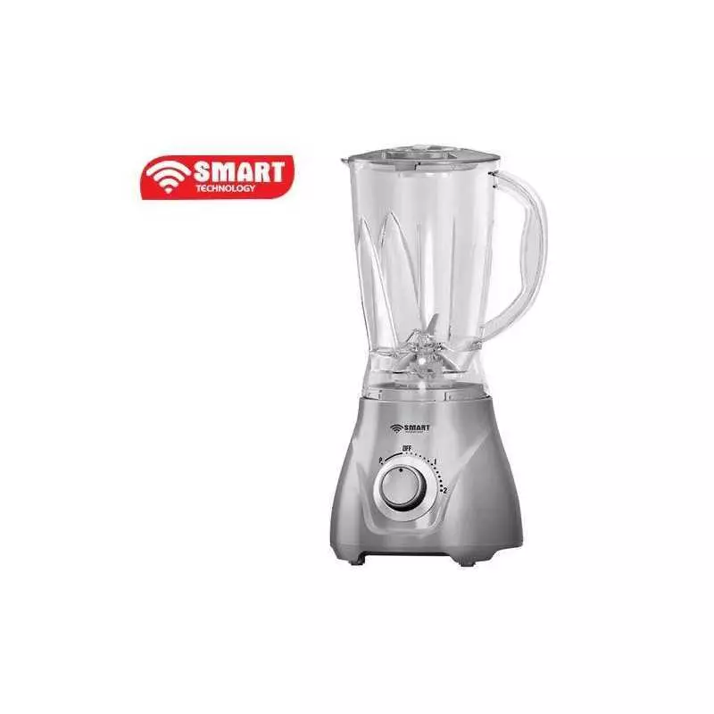 SMART TECHNOLOGIE STPE-1020G | Mixeur Blender 2 en 1 - 1,5 Litre, 400 W (Gris)