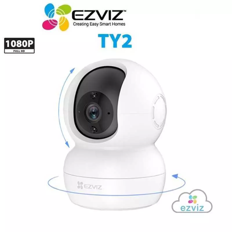 Caméra de sécurité EZVIZ TY2 surveillance connectée à 360°