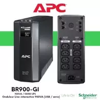 Onduleur line-interactive 900VA APC Back-UPS BR900GI (USB / Série)