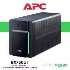 Onduleur Line-Interactive APC Back-UPS BX750UI | 750 VA, AVR