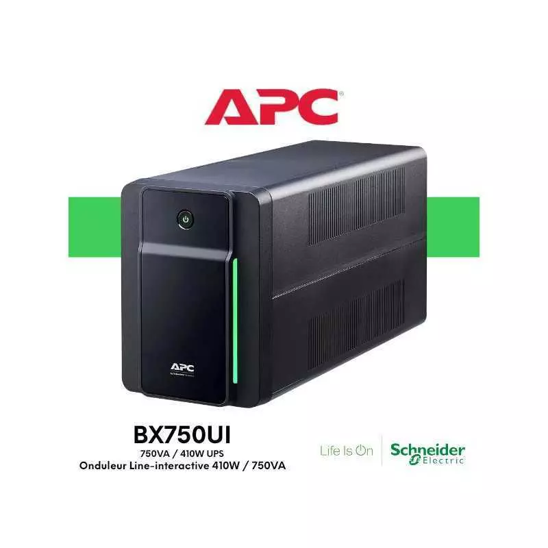 Onduleur Line-Interactive APC Back-UPS BX750UI | 750 VA, AVR