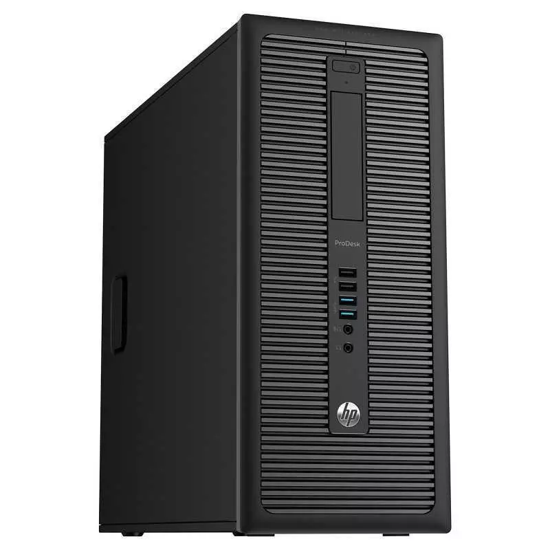 Ordinateur bureau HP ProDesk 600 G1 TWR, 3,4 GHz, Intel® Core™ i3 ram 4Go, disque dur 500 Go, DVD Super Multi + Ecran 19 pouce