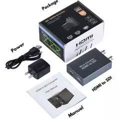 Convertisseur HDMI en SDI 3G HD-SDI et 1080p