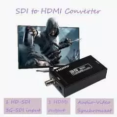Adaptateur Convertisseur 3G HD-SDI vers HDMI