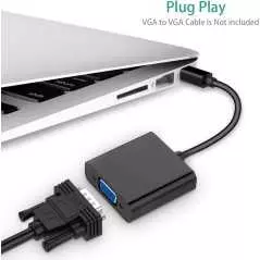 Adaptateur Mini DisplayPort vers VGA