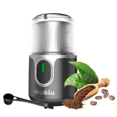 Moulin à café sans fil 90W Decakila KMCF022R 40g, batterie 2000mAh, USB-C