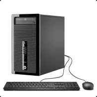 Ordinateur bureau HP ProDesk 400 G1 tour, Intel Quad Core i5-4570 jusqu'à 3,6 GHz, Ram 4G DDR3, 500GB HDD DVD, Windows 10 Pro 64
