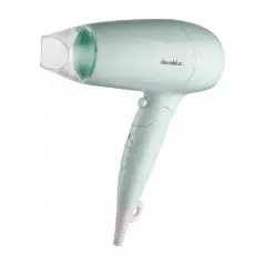 Sèche-cheveux DECAKILA KEHS007W poignée pliable 1600W