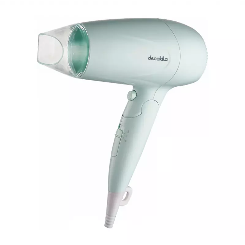 Sèche-cheveux DECAKILA KEHS007W poignée pliable 1600W
