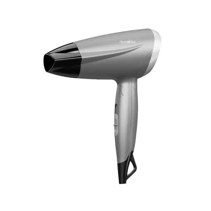 Sèche cheveux DECAKILA KEHS025G poignée pliable, 2 vitesses, 1400W