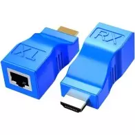Extension HDMI vers RJ45 RS-HDEXT30M convertisseur de câble réseau répéteur sur Cat 5e/6 1080p jusqu'à 30m