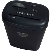 Déchiqueteuse de Papier Silencieuse A4 CD228P – Coupe Croisée, Fenêtre Transparente, 12 Feuilles, 2,2 m/min