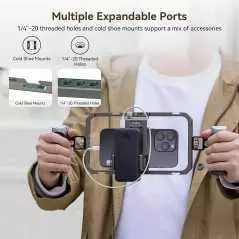 Kit Vidéo Tout-en-un Professionnel pour Smartphone | Vlogging, Photographie & Streaming