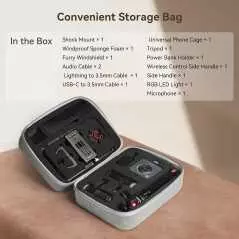 Kit Vidéo Tout-en-un Professionnel pour Smartphone | Vlogging, Photographie & Streaming