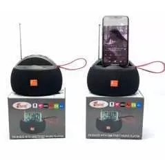 Mini haut parleur Bluetooth portable sans fil FEPE radio FP-512 prend en charge la carte tf, usb